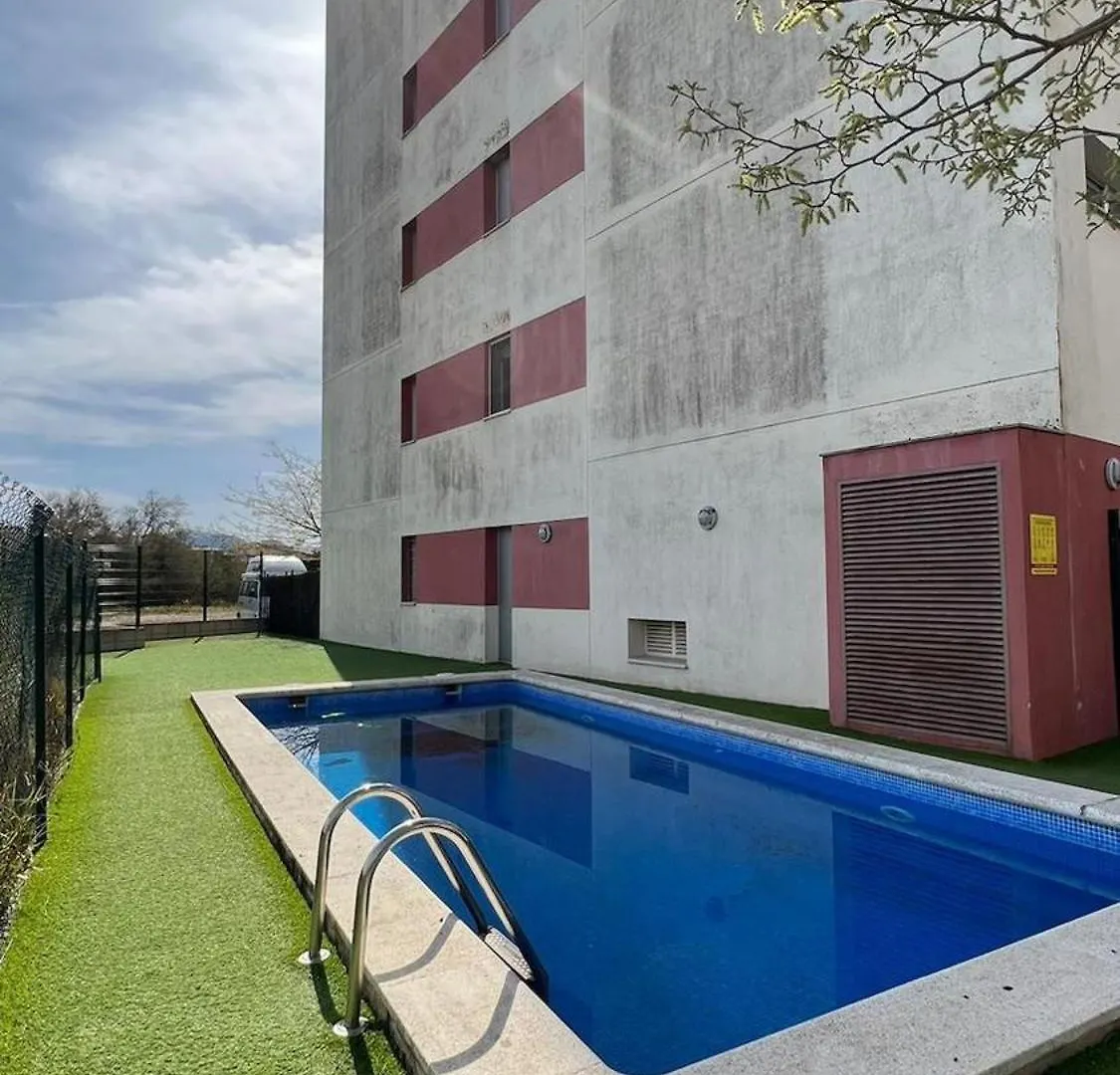 Apartamento Acogedor Con Piscina En Santa Margarita Roses 0*,